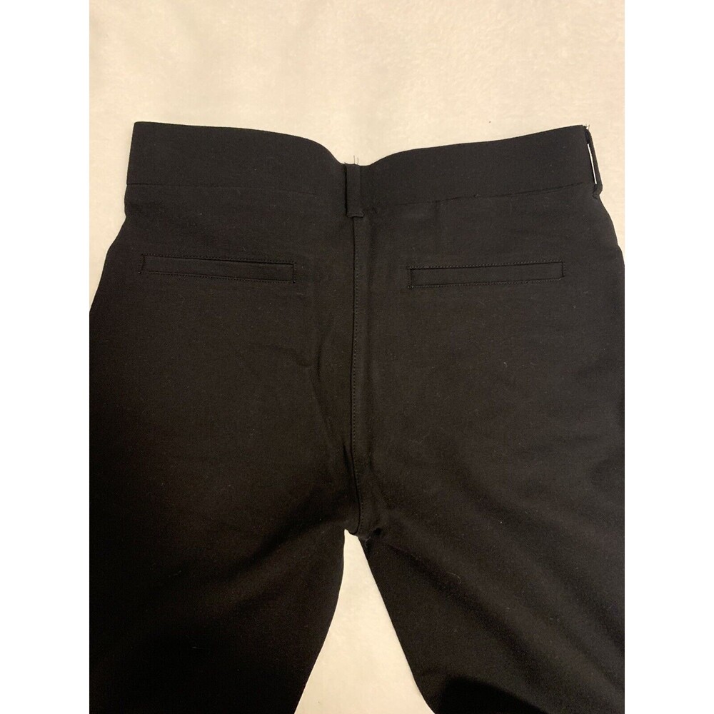 Betabrand Dress Pant Yoga Pants Women M Petite Black Good Straight Leg Stretch - Picture 6 of 6